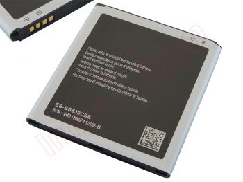 Batería genérica EB-BG530CBE / EB-BG530BBC para Samsung Galaxy Prime, G530 / Galaxy J5, SM-J500 - 2600 mAh / 3.8 V / 9.88 Wh / Li-ion