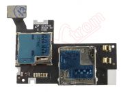 Flex modulo lector SIM and MicroSD Samsung Galaxy Note 2 LTE, N7105