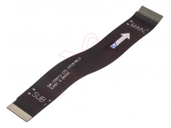 Flex principal de interconexión de la placa base a la placa auxiliar para Samsung Galaxy S21, SM-G991B