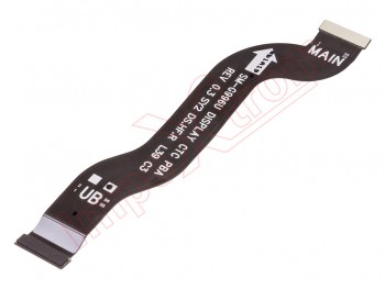 Main interconnection flex from the motherboard to the screen for Samsung Galaxy S21+ 5G, SM-G996B