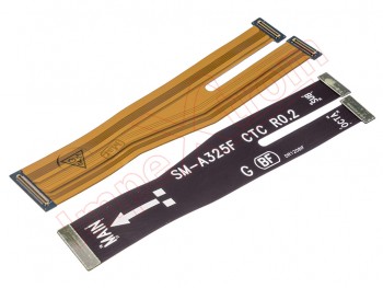 Flex principal de interconexión de la placa base a la placa auxiliar para Samsung Galaxy A32, SM-A325F / Galaxy A22, SM-A225