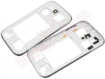 Carcasa intermedia blanca para Samsung Galaxy Grand Duos, I9082
