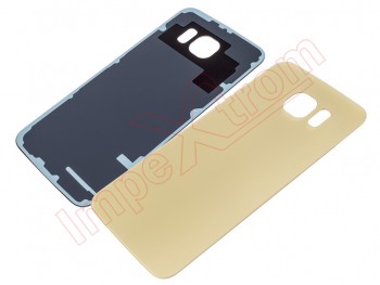 Gold battery cover without logo for Samsung Galaxy S6, G920F