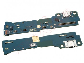 Placa auxiliar Service Pack con conector de carga micro USB e interruptor de botón de menú para tablet Samsung Galaxy Tab S2 9.7" 3G/LTE (2015), SM-T815 / Galaxy Tab S2 9.7" Wifi (2015), SM-T810