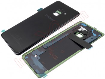 Tapa de batería Service Pack negra para Samsung Galaxy A8 (2018), SM-A530F