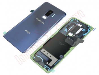 Tapa de batería Service Pack azul coral para Samsung Galaxy S9 Plus Duos, SM-G965F