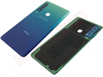 Tapa de batería Service Pack azul limonada para Samsung Galaxy A9 (2018) Duos, A920F