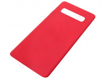 Tapa de batería genérica roja (Cardinal Red) para Samsung Galaxy S10 (SM-G973)
