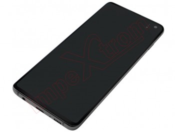 Black Prism full screen DYNAMIC AMOLED with housing for Samsung Galaxy S10 (SM-G973F)