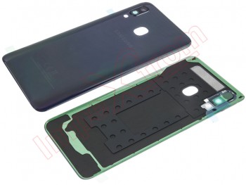 Tapa de batería Service Pack negra para Samsung Galaxy A40, A405F