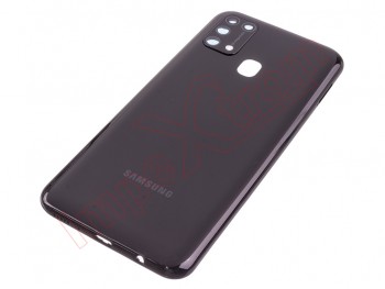 Tapa de batería Service Pack negra (space black) para Samsung Galaxy M31, SM-M315F