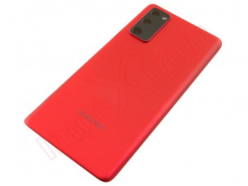 Tapa de batería Service Pack roja "Cloud Red" para Samsung Galaxy S20 FE 5G, SM-G781