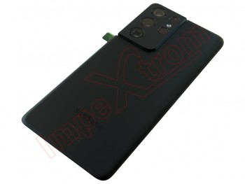 Service pack Phantom black battery cover for Samsung Galaxy S21 Ultra 5G, SM-G998