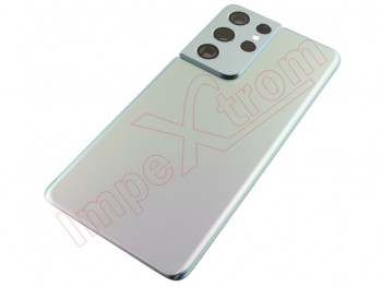 Phantom silver generic battery cover for Samsung Galaxy S21 Ultra (SM-G998)