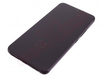 Pantalla completa Service Pack Dynamic AMOLED 2X negra "phantom black" para Samsung Galaxy S22 5G, SM-S901