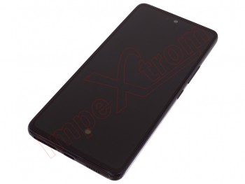 Pantalla SERVICE PACK completa SUPER AMOLED negra (AWESOME BLACK) para Samsung Galaxy A53 5G, SM-A536