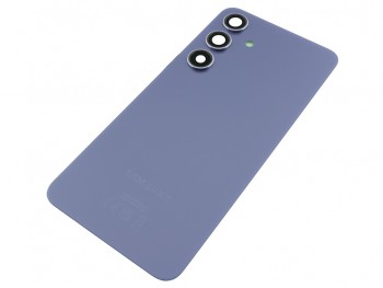 Carcasa trasera / Tapa de batería color violeta cobalto (cobalt violet) para Samsung Galaxy S24 5G, SM-S921B