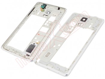 Carcasa central blanca para Samsung Galaxy Note 4, N910F