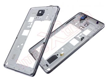 Carcasa central negra para Samsung Galaxy Note 4, N910F