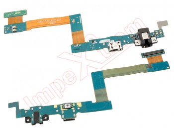 Flex circuit with micro-usb charging connector, home button and audio jack connector, for Samsung Galaxy TAB A 9.7 LTE, SM-T555, version 0.7
