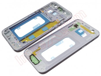 Blue front Service Pack housing for Samsung Galaxy A3 (2017) SM-A320