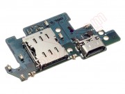 service-pack-auxiliary-plate-with-sim-cards-reader-and-usb-type-c-data-charging-and-accessories-connector-for-samsung-galaxy-a80-sm-a805f