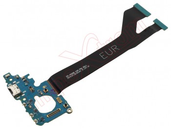 Service Pack Auxiliary plate flex with microphone and USB type C charging connector for Samsung Galaxy A90 5G, SM-A908