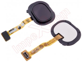 Flex con lector de huellas dactilares negro para Samsung Galaxy M21, SM-M215F