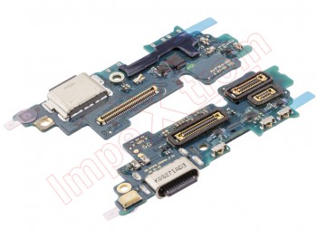 Placa auxiliar PREMIUM con componentes para Samsung Galaxy Z Flip 5G (SM-F707). Calidad PREMIUM