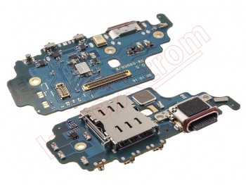 Placa auxiliar calidad PREMIUM con componentes para Samsung Galaxy S21 Ultra 5G, SM-G998B. Calidad PREMIUM
