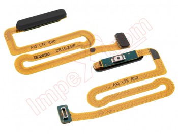 Cable flex con botón sensor / lector de huellas y encendido negro para Samsung Galaxy A13 4G, SM-A135 / Galaxy A13 4G (2022), SM-A137
