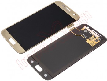 Full screen Super AMOLED Samsung Galaxy S7, G930F gold