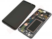 titanium-gray-full-screen-service-pack-housing-housing-with-frame-super-amoled-for-samsung-galaxy-s9-plus-g965f-sd