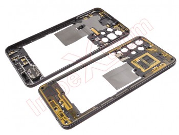 Black front housing for Samsung Galaxy A32 5G (SM-A326)