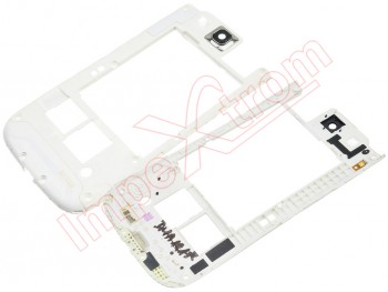 Carcasa interior trasera blanca para Samsung Galaxy S3, SIII i9300