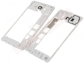 White central housing for Samsung Galaxy J7 (2016), J710