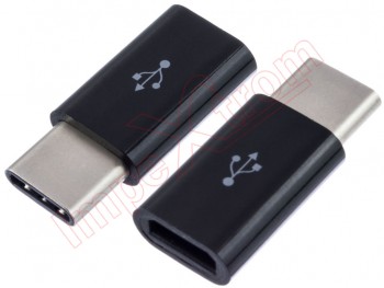 MicroUSB to USB type C Samsung adapter, black