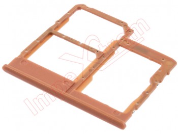 Coral / orange Dual SIM + SD tray for Samsung Galaxy A20e, SM-A202F