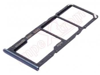 Bandeja dual SIM y SD negra para Samsung Galaxy A71, SM-A715F