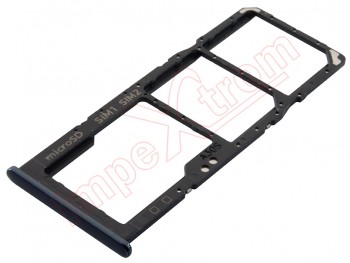 Dual SIM + black micro SD tray for Samsung Galaxy A30S, SM-A307F