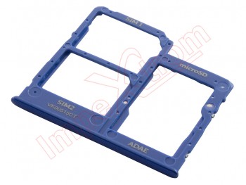 Prism Crush Blue Dual SIM + micro SD tray for Samsung Galaxy A41, SM-A415