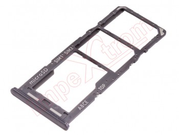 Tray for Dual SIM + microSD black for Samsung Galaxy A23 5G, SM-A236U