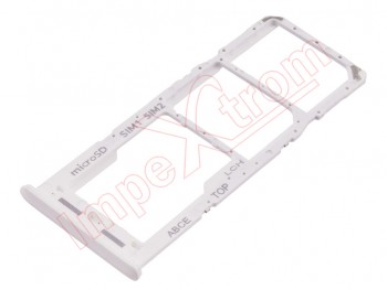 Tray for Dual SIM + microSD white for Samsung Galaxy A23 5G, SM-A236U