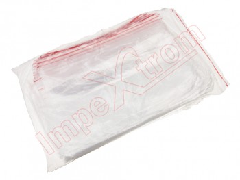 Bolsas de plástico transparente autocierre 230mm x 330mm