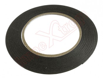 2mmx0.5mmx10M Double Sided Adhesive Black Foam Tape