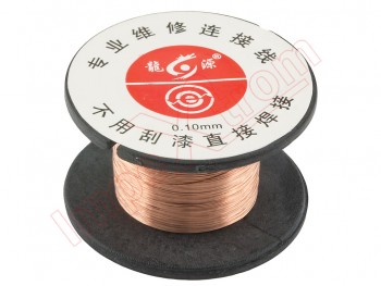 Hilo de cobre de 0.1 mm para reparaciones electrónicas