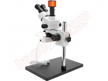 Microscopio trinocular industrial HY-5200D de 24mpx