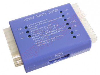 Power Supply Tester With LED Display
