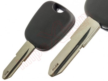 Compatible Housing for Peugeot 206 keys, with sprat