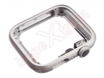 Silver crown frame for Apple Watch 5 44mm (A2093)